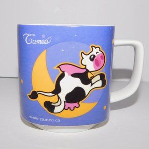 Cameo China Square Cow jumping Flying Over the Moon Mug